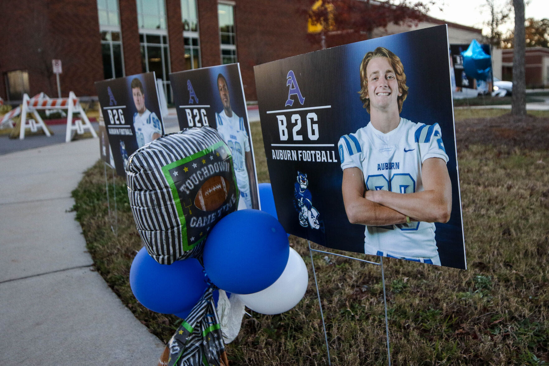 Auburn High football state championship send-off